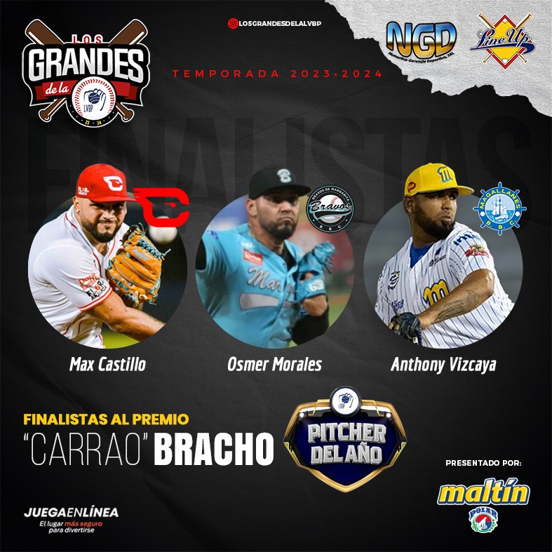 LISTOS LOS FINALISTAS QUE COMPETIRÁN POR EL “CARRAO” BRACHO Y EL LUIS SALAZAR