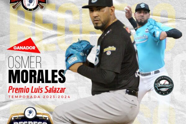 EL VILLACURANO OSMER MORALES OBTUVO EL LUIS SALAZAR Y ES EL REGRESO DEL AÑO