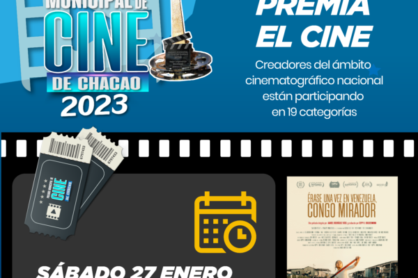 Chacao reconoce el talento nacional con el Premio Municipal de Cine