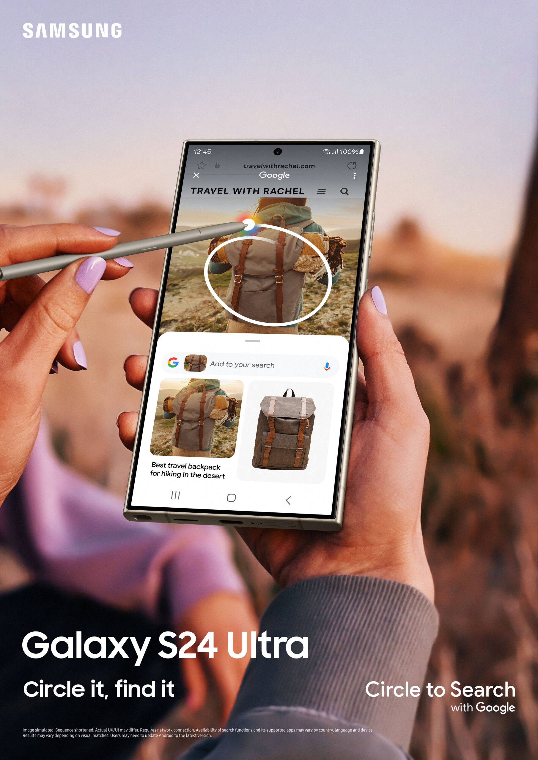 Dibuja un círculo en tu pantalla sobre lo que quieres buscar y ‘Circle to Search’ de Samsung lo hallará