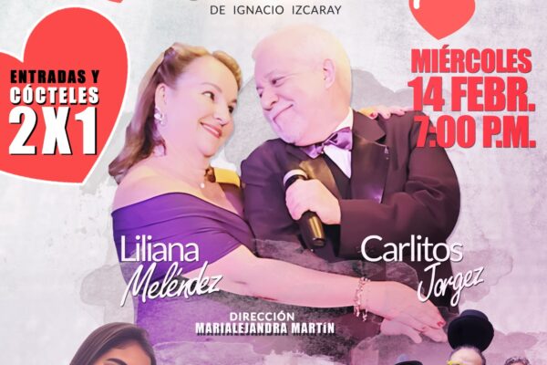SE PRESENTARÁ EL ESPECTÁCULO MUSICAL «INOLVIDABLE»: VIVE LA EXPERIENCIA DEL AMOR EN EL CENTRO CULTURAL CHACAO