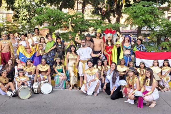 EGIPTO Y SU CULTURA DESLUMBRARON EN LOS CARNAVALES DE CARACAS