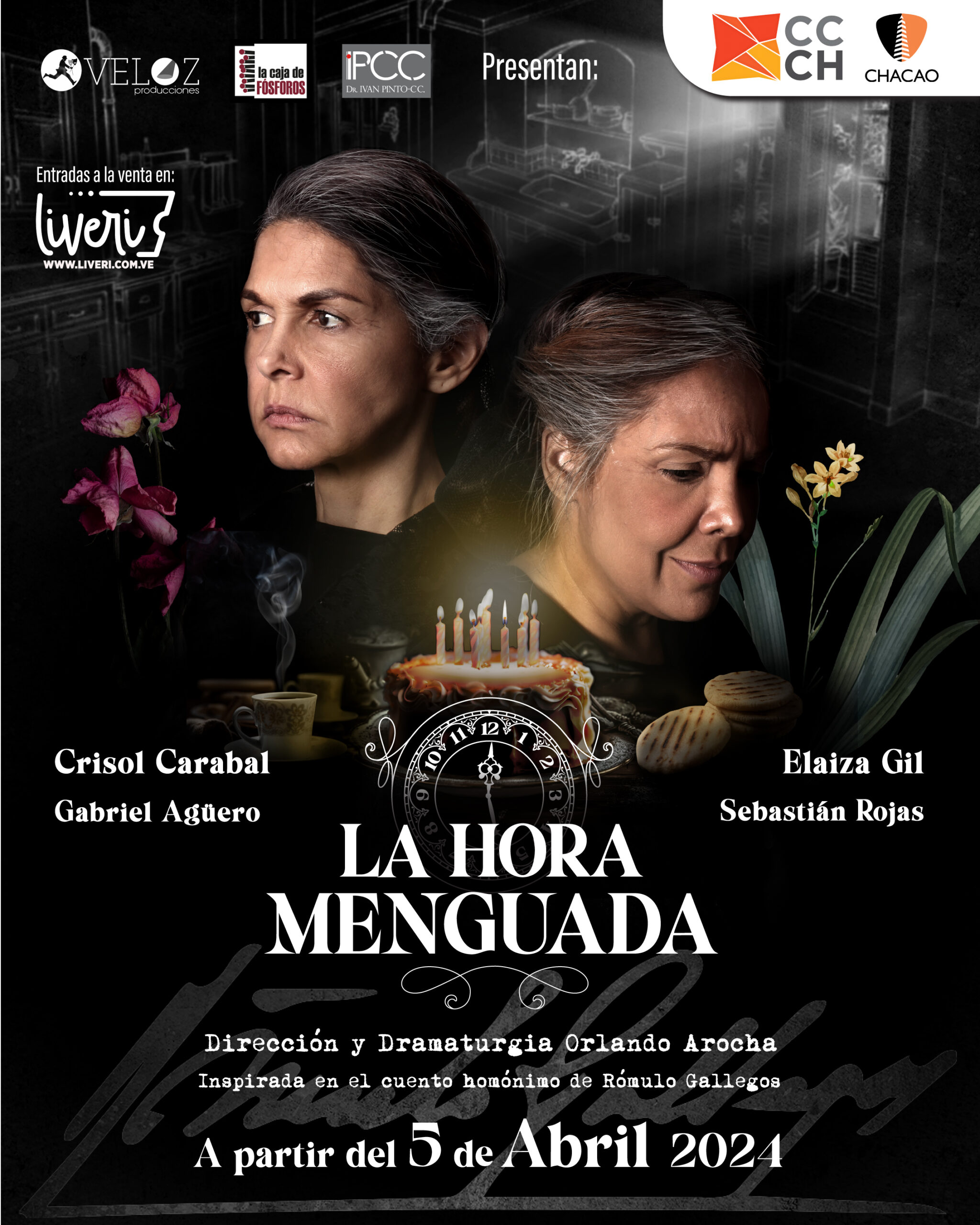 “La Hora Menguada” llega en abril al Centro Cultural Chacao