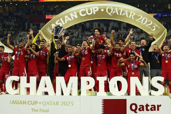Qatar venció a Jordania y retiene la Copa Asiática con un hat-trick de Afif