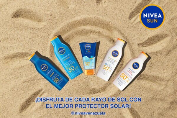 Conoce los nuevos protectores solares de Nivea Sun:protección total.para todos