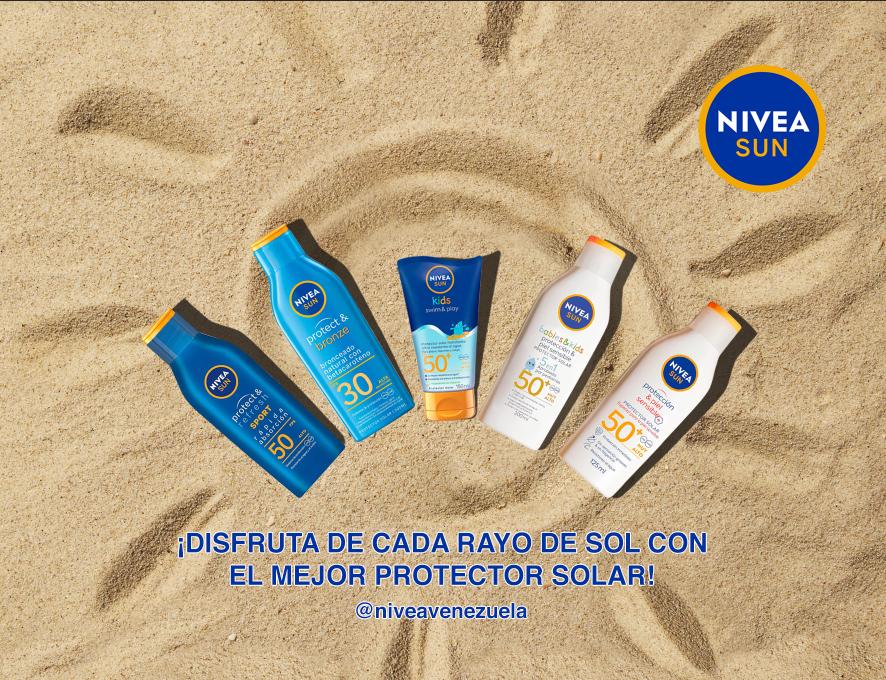 Conoce los nuevos protectores solares de Nivea Sun:protección total.para todos
