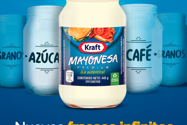 Con “Frascos infinitos” Mayonesa Kraft impulsa la sostenibilidad con la reutilización de sus envases