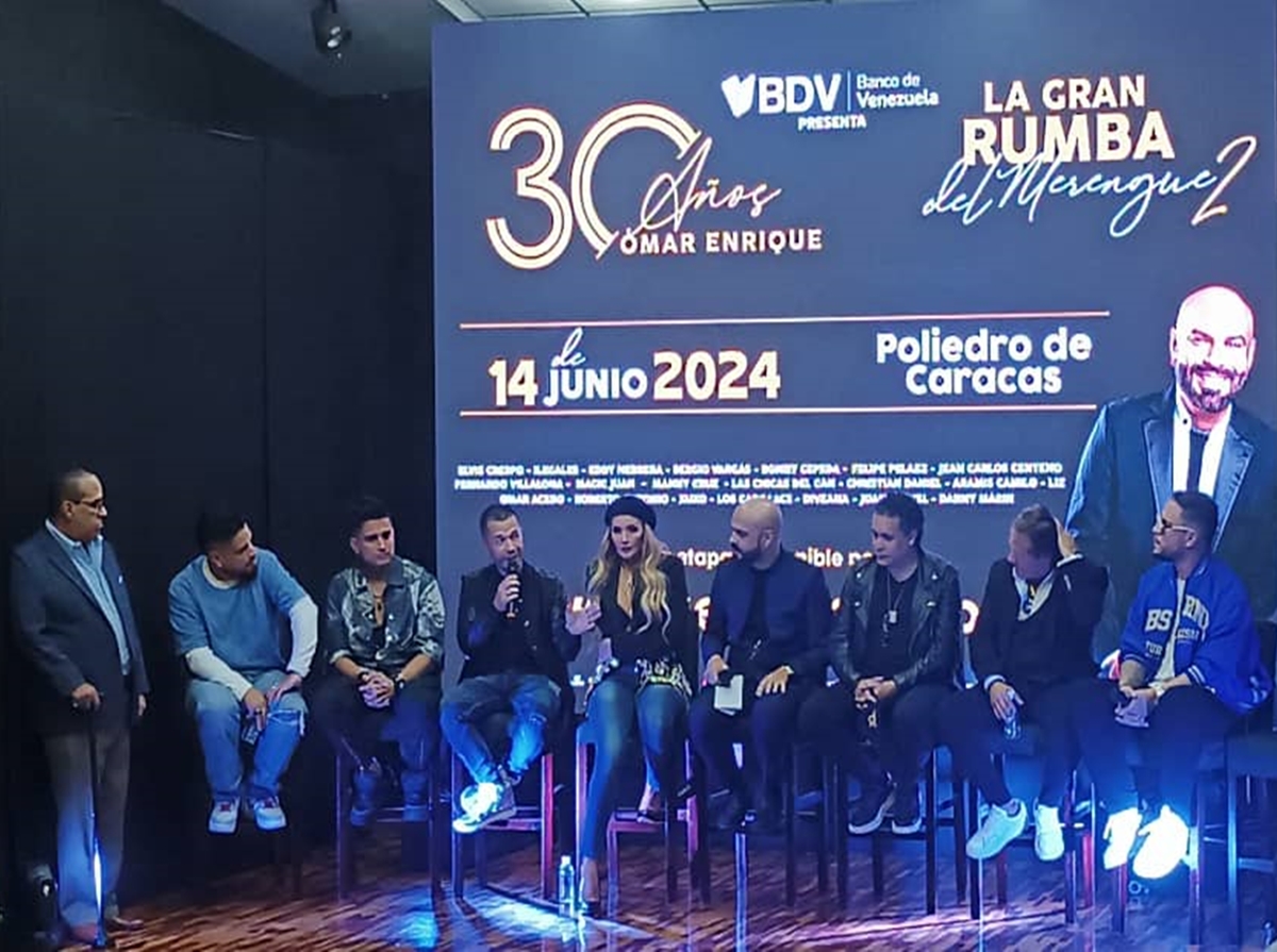 Omar Enrique celebrará sus 30 años de carrera en “La Gran Rumba del Merengue 2