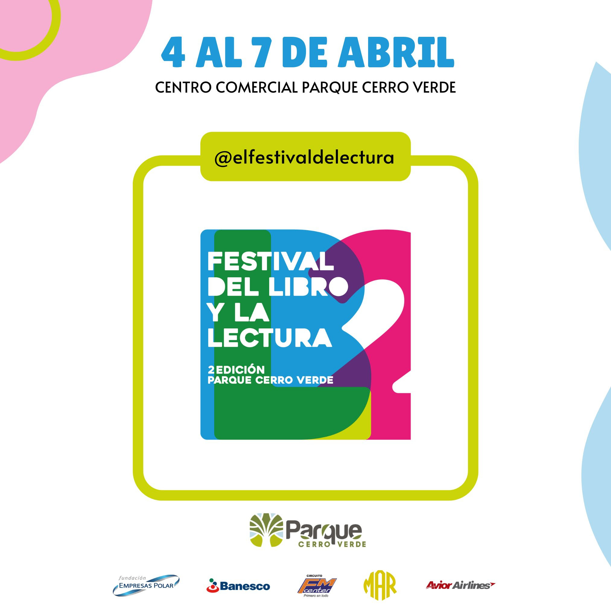 REGRESA EL FESTIVAL DEL LIBRO Y LA LECTURA