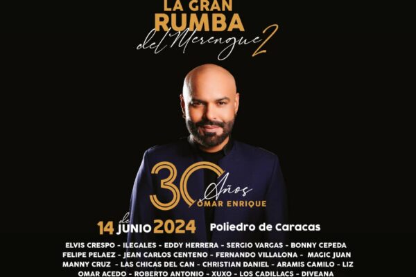Arranca la venta de boletos para «La Gran Rumba del merengue 2»
