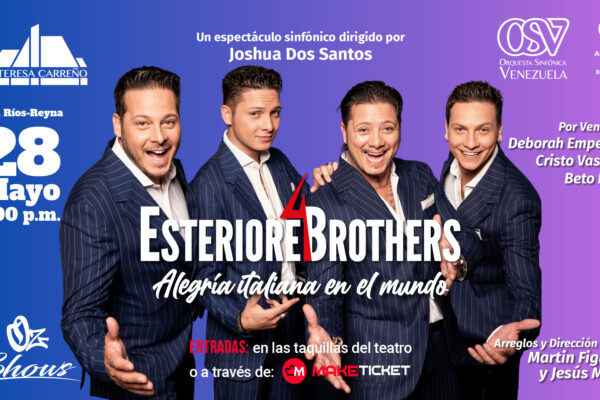 El debut de Esteriore Brothers en el Teresa Carreño: un puente musical entre Italia y Venezuela