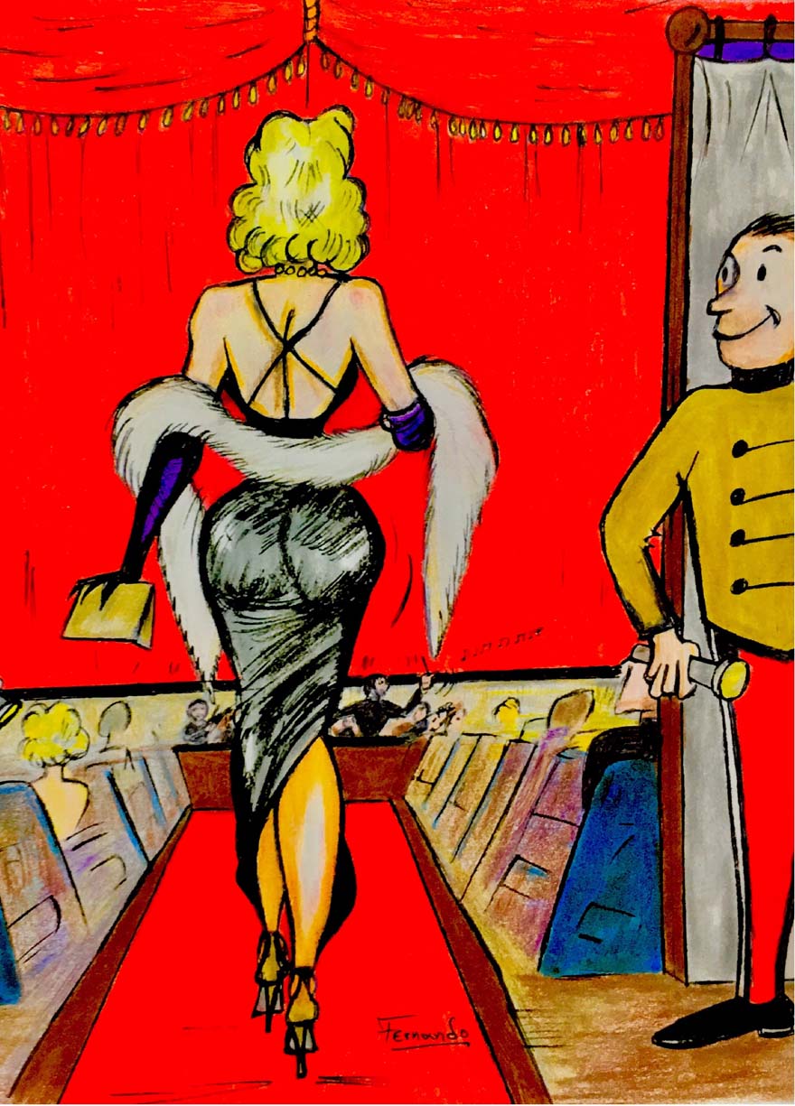 Manuela PinUp, la nueva historieta de FernandoRivas Mejias llega con humor, sal y pimienta