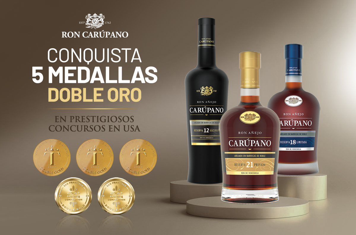 Ron Carúpano conquista 5 medallas de doble oro en prestigiosos concursos en USA