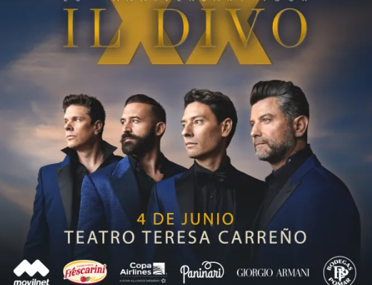 Caracas vibrará al ritmo de Il Divo con el patrocinio de Frescarini™