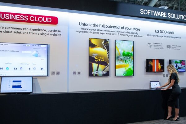 LG Electronics anunció sus últimas soluciones de pantalla digital mejoradas con inteligencia artificial