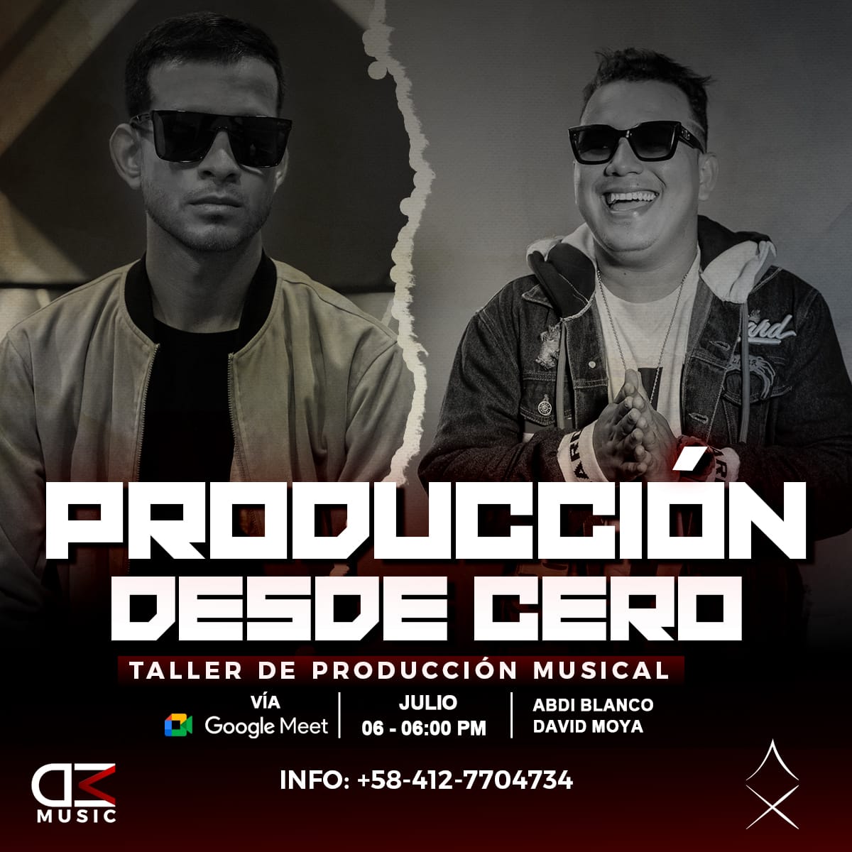 Llega el Taller “Producción Musical Desde Cero” para la formación de nuevos talentos