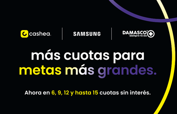 Samsung, Cashea y Damasco se unen para facilitar la forma de adquirir tecnología en Venezuela