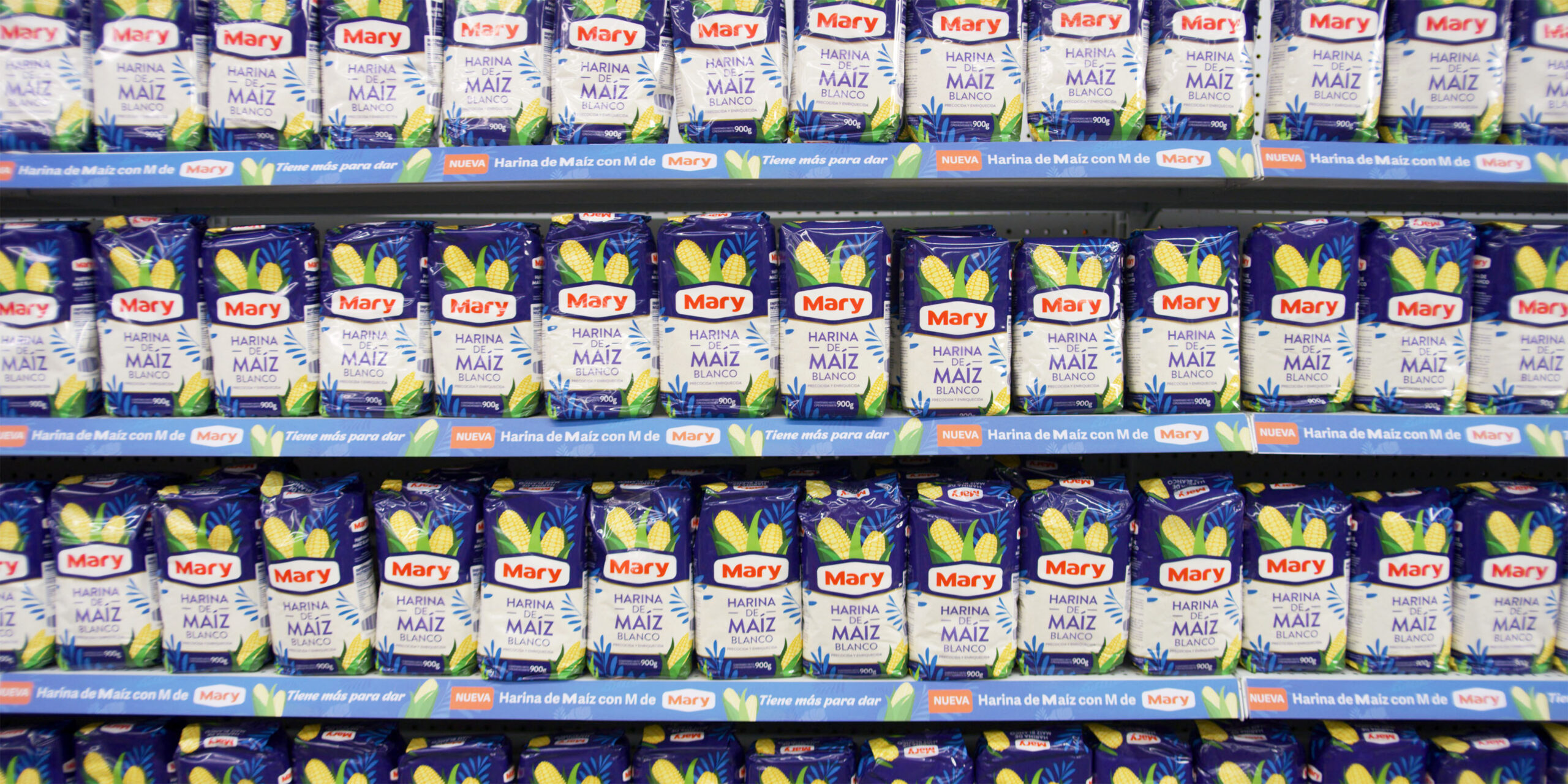 Mary presenta su nueva harina de maíz blanco