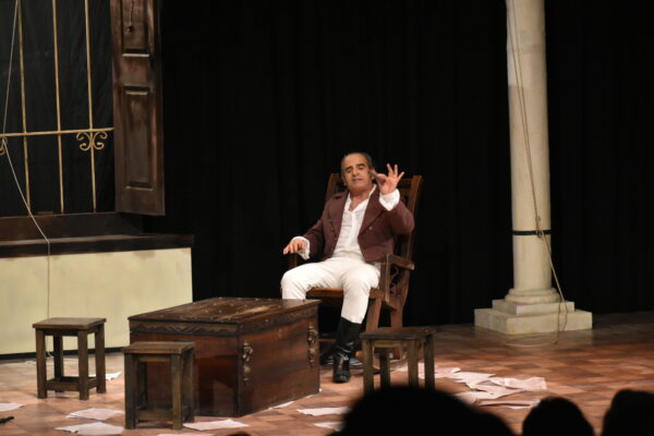 “Mi último delirio: Simón Bolívar” regresa por dos semanas al Teatro Trasnocho y a precio solidario de 5$