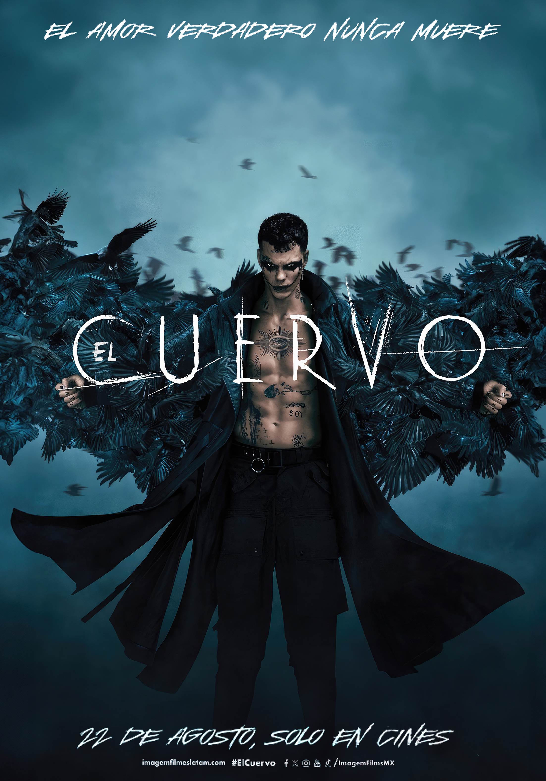 El Cuervo estrena hoy jueves 22/8 en cines de Venezuela