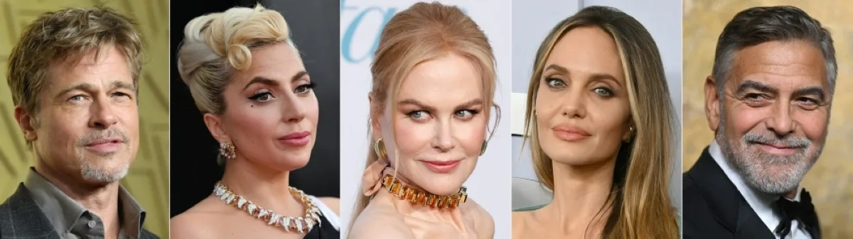 Venecia recibe una oleada de estrellas, desde Lady Gaga hasta  Brad Pitt y George Clooney