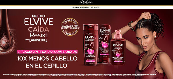 Impulsa el crecimiento de tu cabello con la nueva gama de Elvive