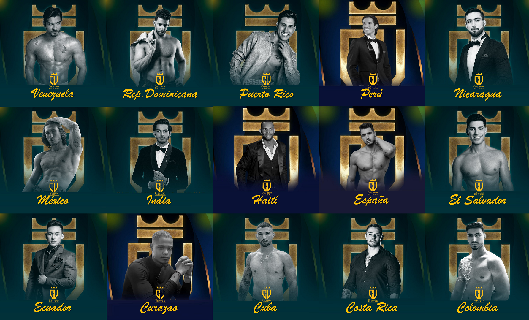 “Caballero Universal” inicia de manera oficial su cuarta edición con 21 candidatos