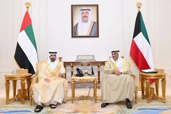 El Príncipe Heredero de Dubái visita Kuwait