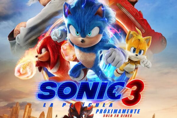 Paramount Pictures presentó un nuevo afiche de Sonic 3