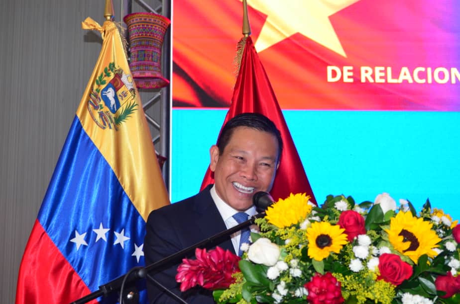 Con una amena recepción en Caracas, se celebraron los 35 años de relaciones diplomáticas entre Vietnam y Venezuela