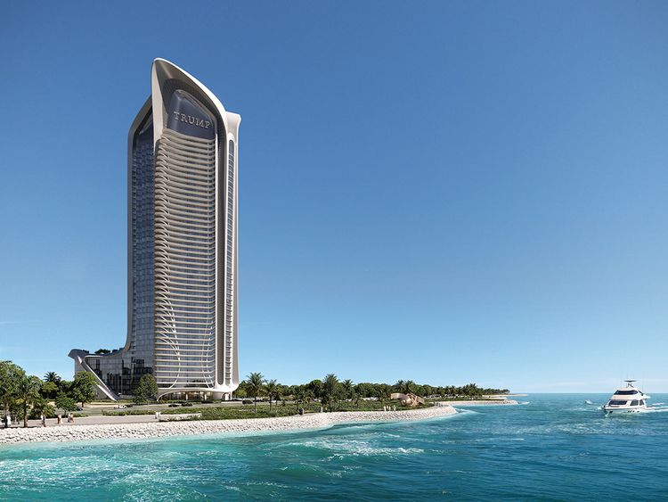 Después de Jeddah, se prepara la inauguración de una Trump Tower en Dubái