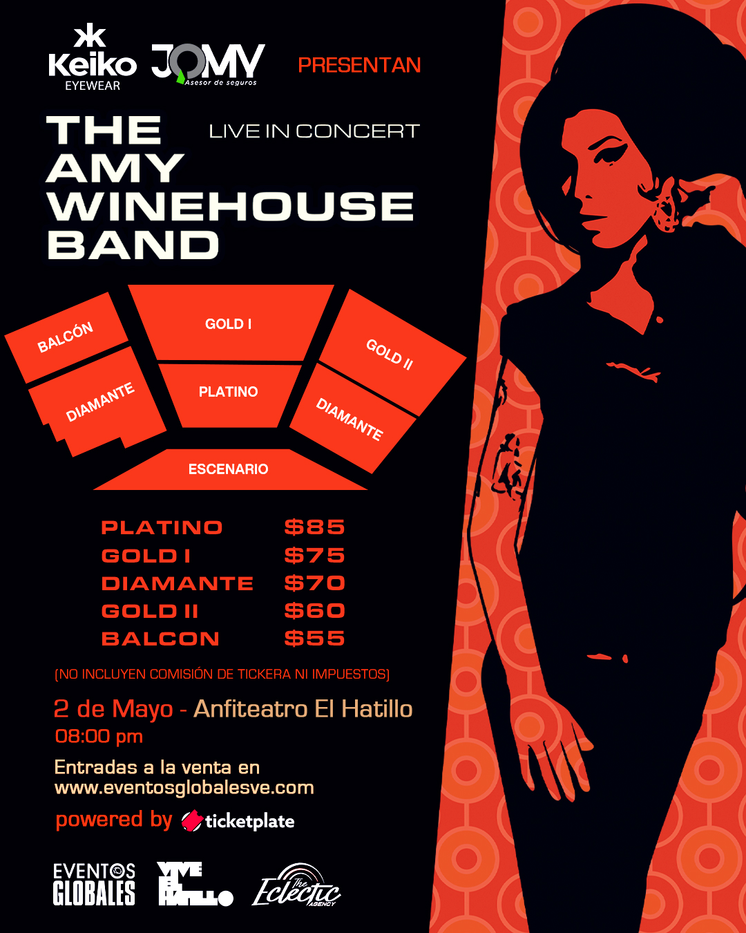 La banda de Amy Winehouse rendirá tributo a la artista en Venezuela