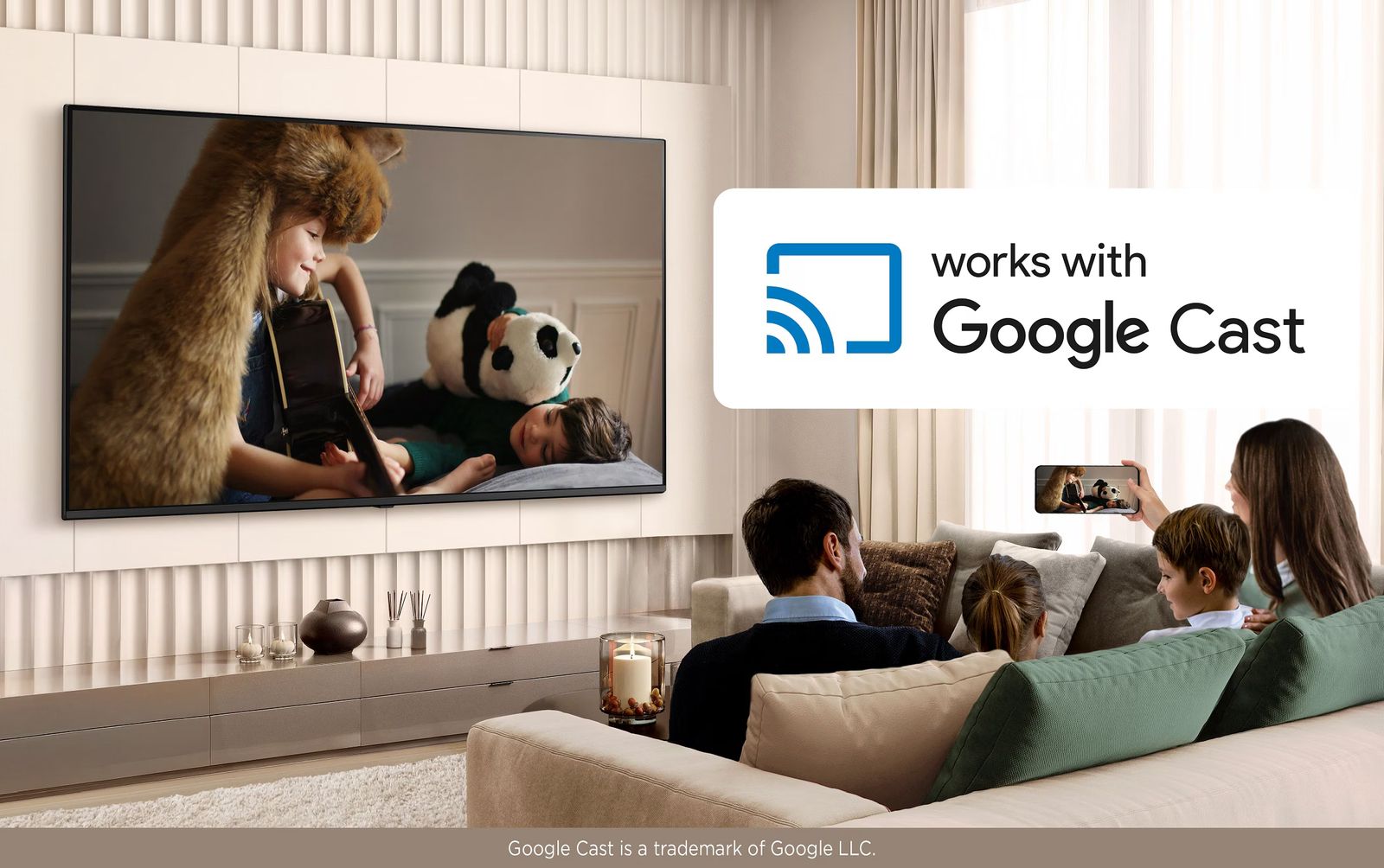 LG PRESENTA SUS TELEVISORES HOTEL GOOGLE CAST EN ISE 2025