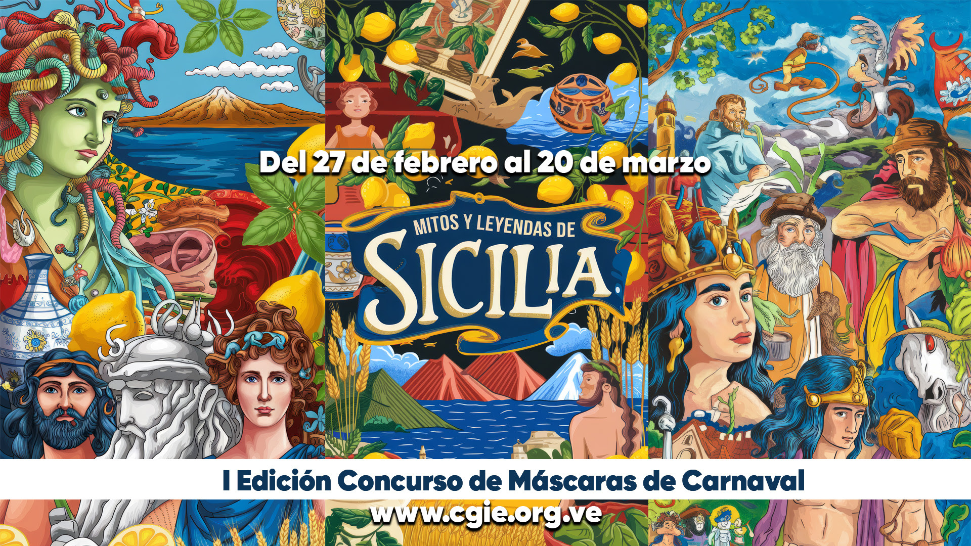 Se estrena la I edición del concurso de máscaras de Carnaval inspirado en los mitos y leyendas de Sicilia