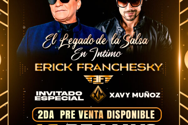 Erick Franchesky presenta «El Legado de la Salsa» en un concierto íntimo en Caracas