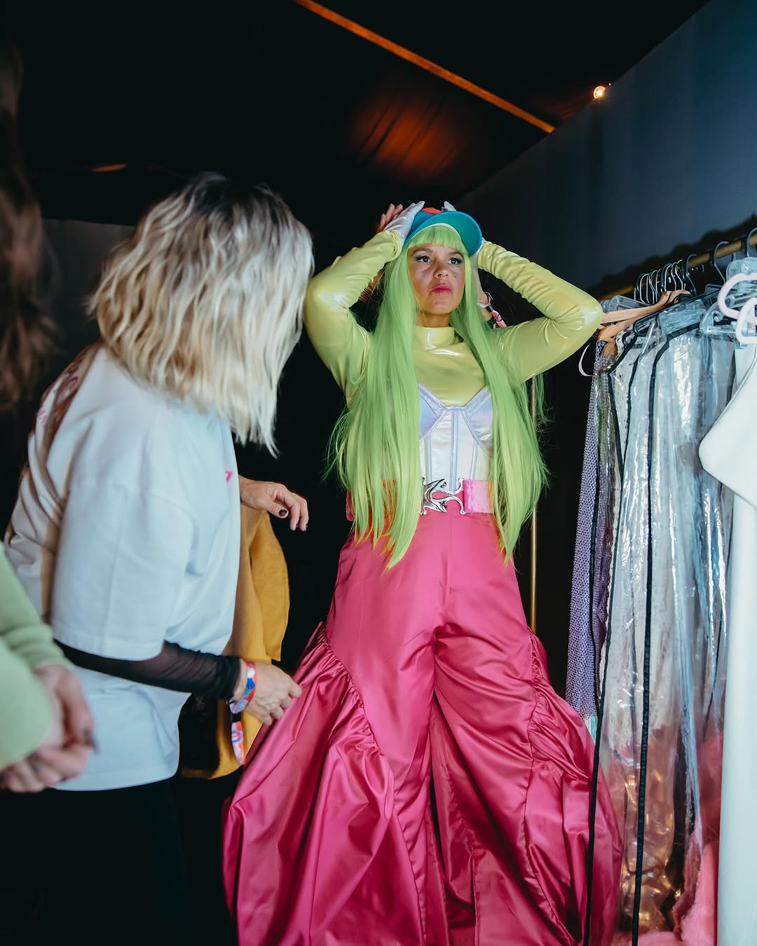 Diseñadora venezolana vistió a Li Saumet para el Estéreo Picnic