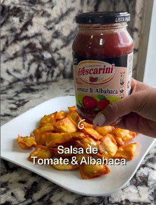Raviolis fritos de Frescarini™: una receta interesante
