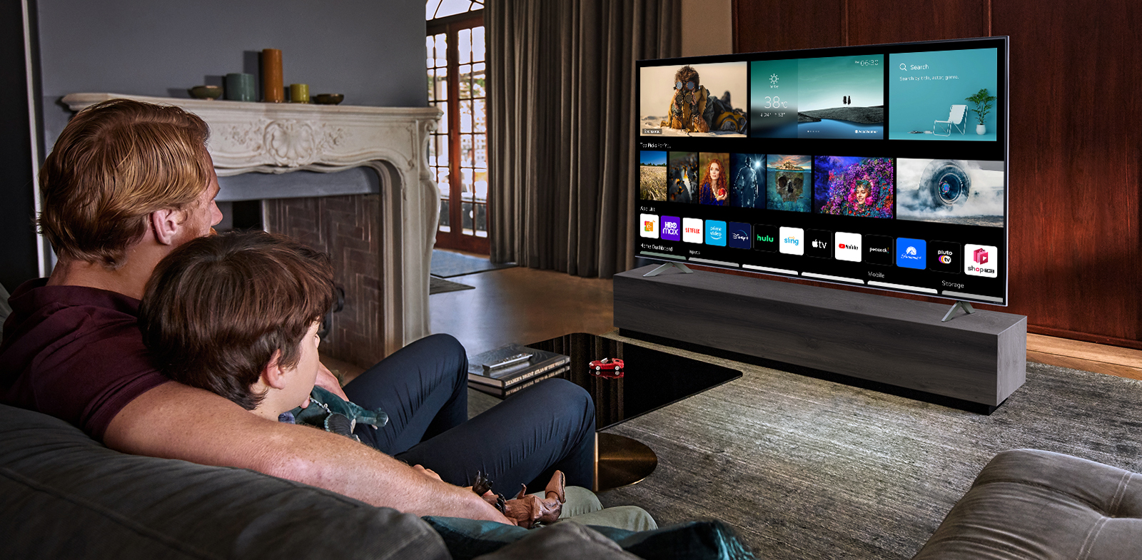 LG LE REGALA A PAPÁ LA EMOCIÓN DE VIVIR SUS PARTIDOS FAVORITOS CON LA MEJOR IMAGEN DEL MERCADO
