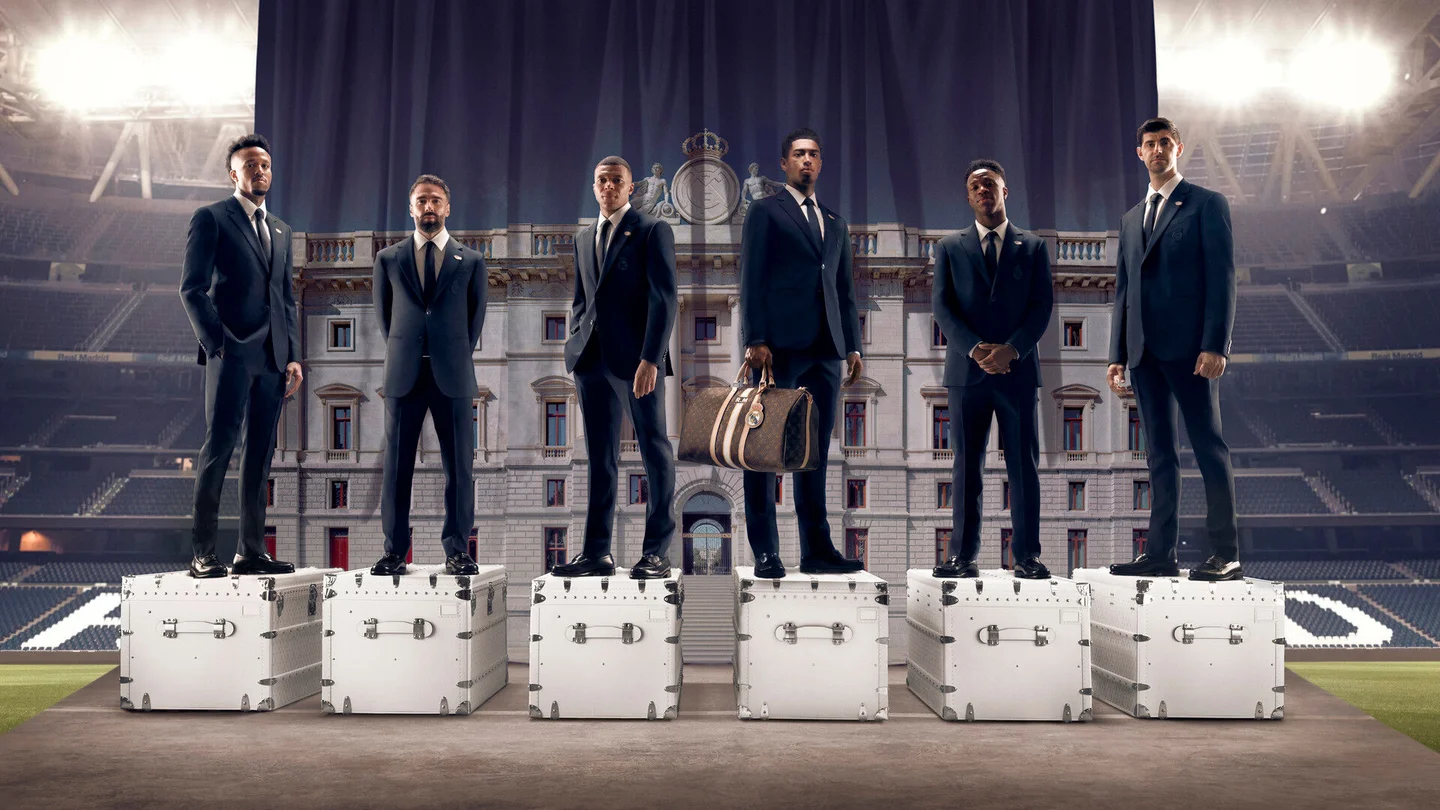 LOUIS VUITTON ANUNCIA COLABORACION CON EL REAL MADRID