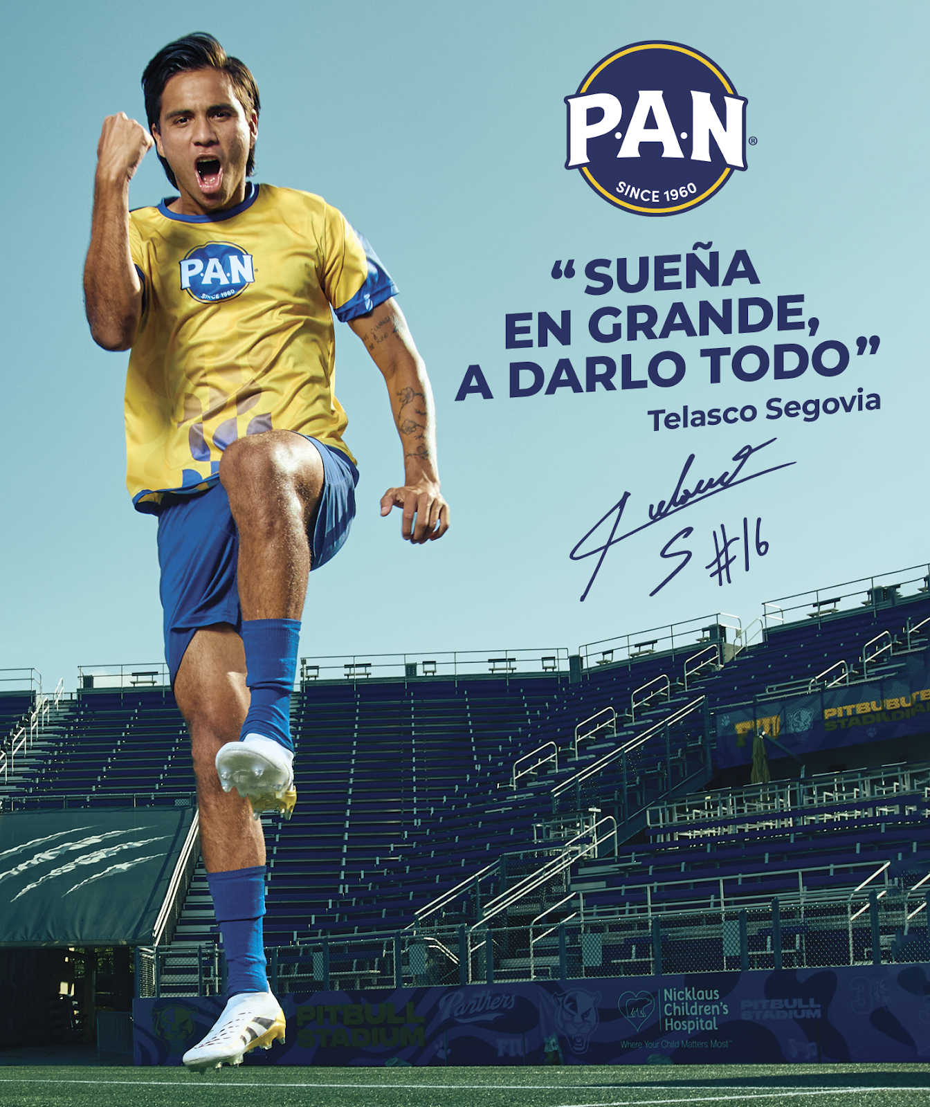 Telasco Segovia ahora juega con P.A.N