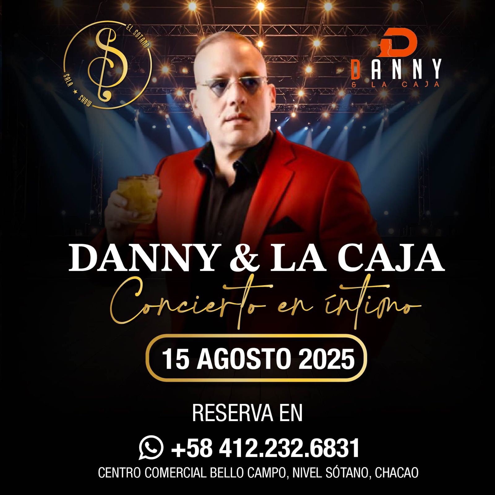 Danny & La Caja ofrecerá una presentación única en Caracas