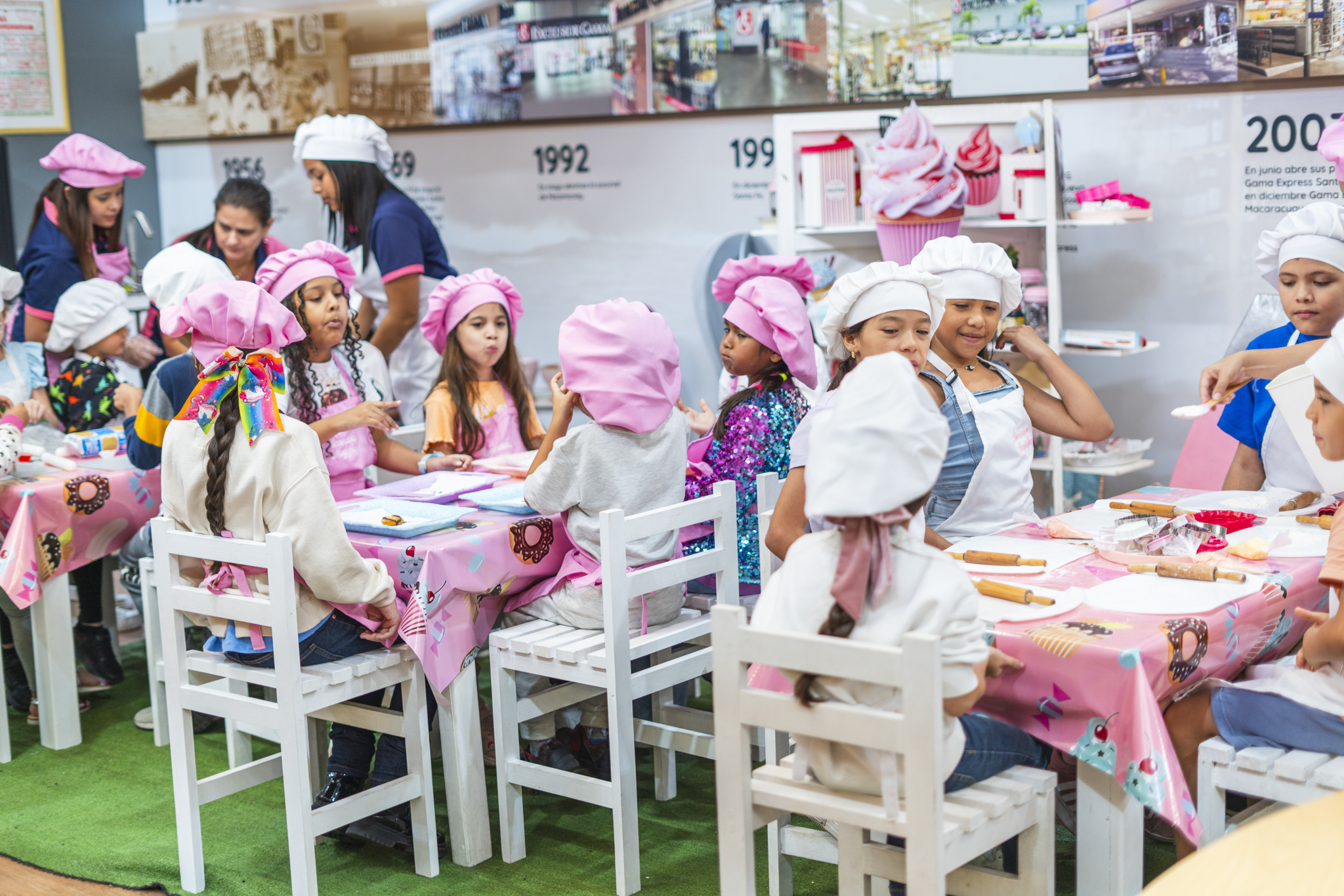 Gama celebró en grande a los más pequeños de la casa en su mes