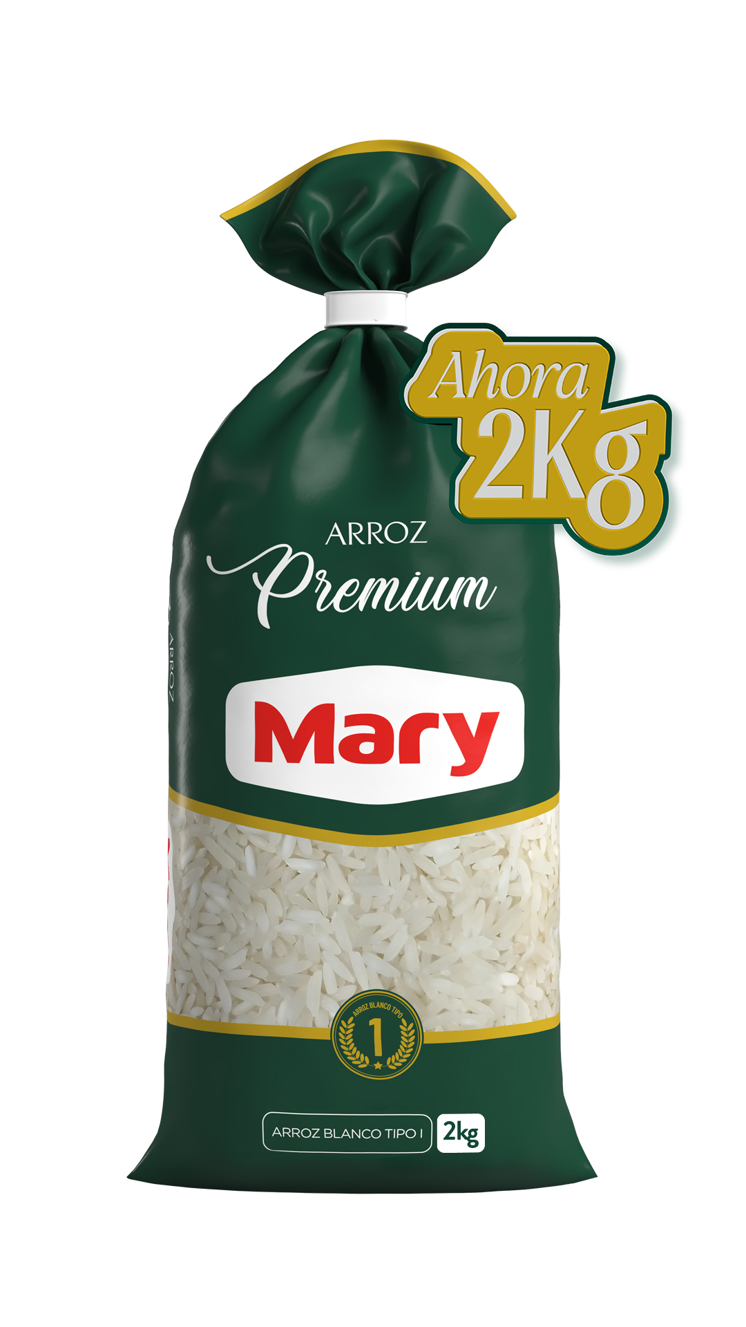 Mary lanza su Arroz Premium en empaque de 2 kilos