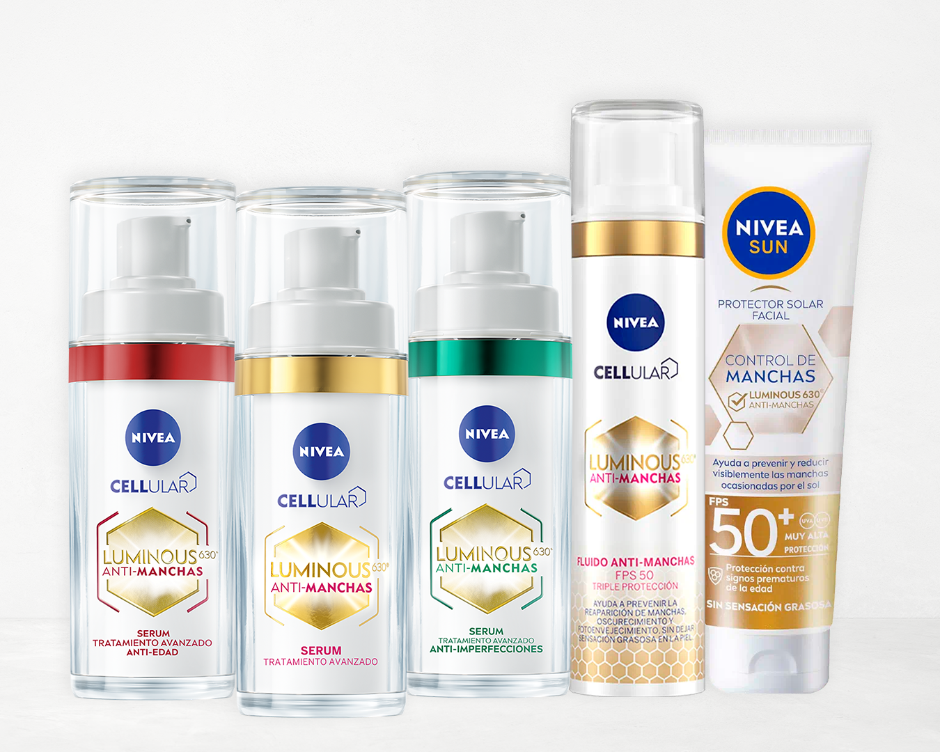 NIVEA presenta sus NUEVAS RUTNAS de CUIDADO FACIAL LUMINOUS 630