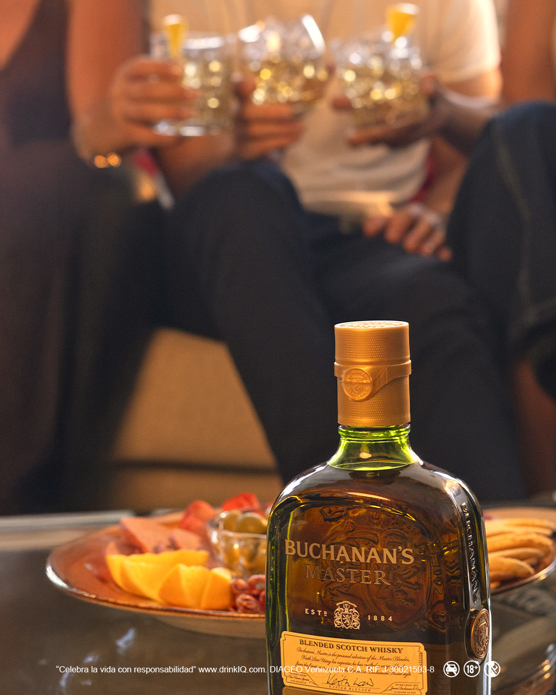 Diageo Venezuela da la bienvenida al nuevo miembro de la familia elegida, Buchanan’s Master.