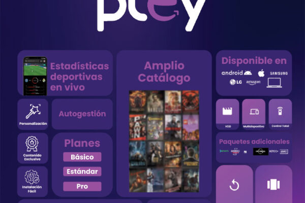 VNET lanza Pley, la plataforma de entretenimiento para los usuarios que no se conforman con cualquier streaming