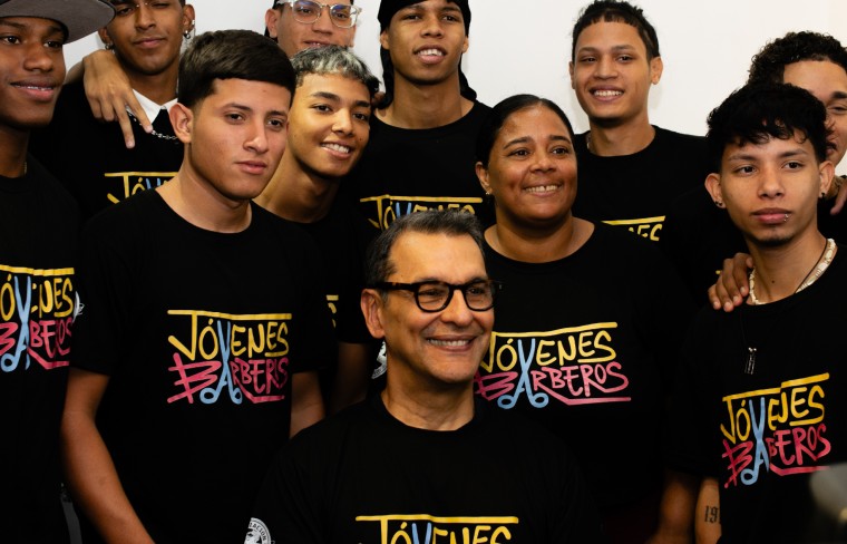 La “Asociación de Jóvenes Barberos” llega a Caracas para transformar vidas con servicio y creatividad