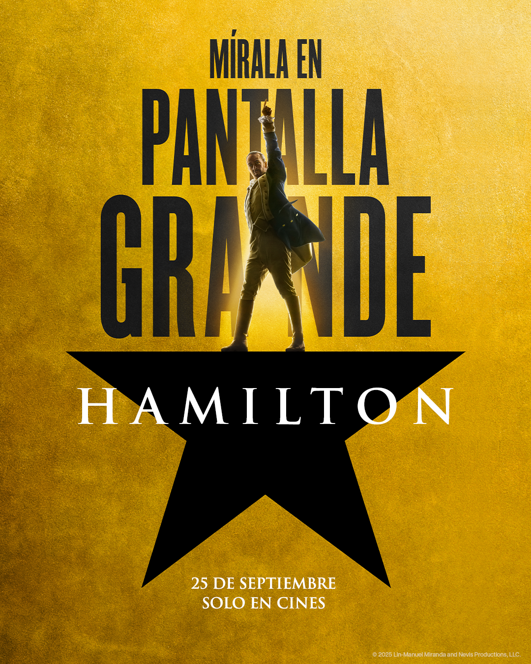 Walt Disney Studios estrena en cines de Venezuela Hamilton, la versión filmada del musical de Lin-Manuel Miranda