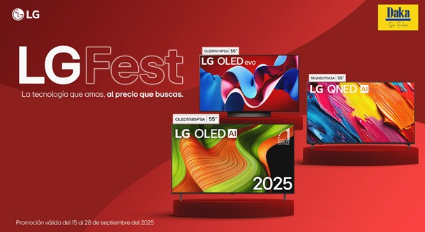 LG ELECTRONICS ANUNCIA SU LG FEST, UN FESTIVAL DE DESCUENTOS PARA CELEBRAR CON VENEZUELA