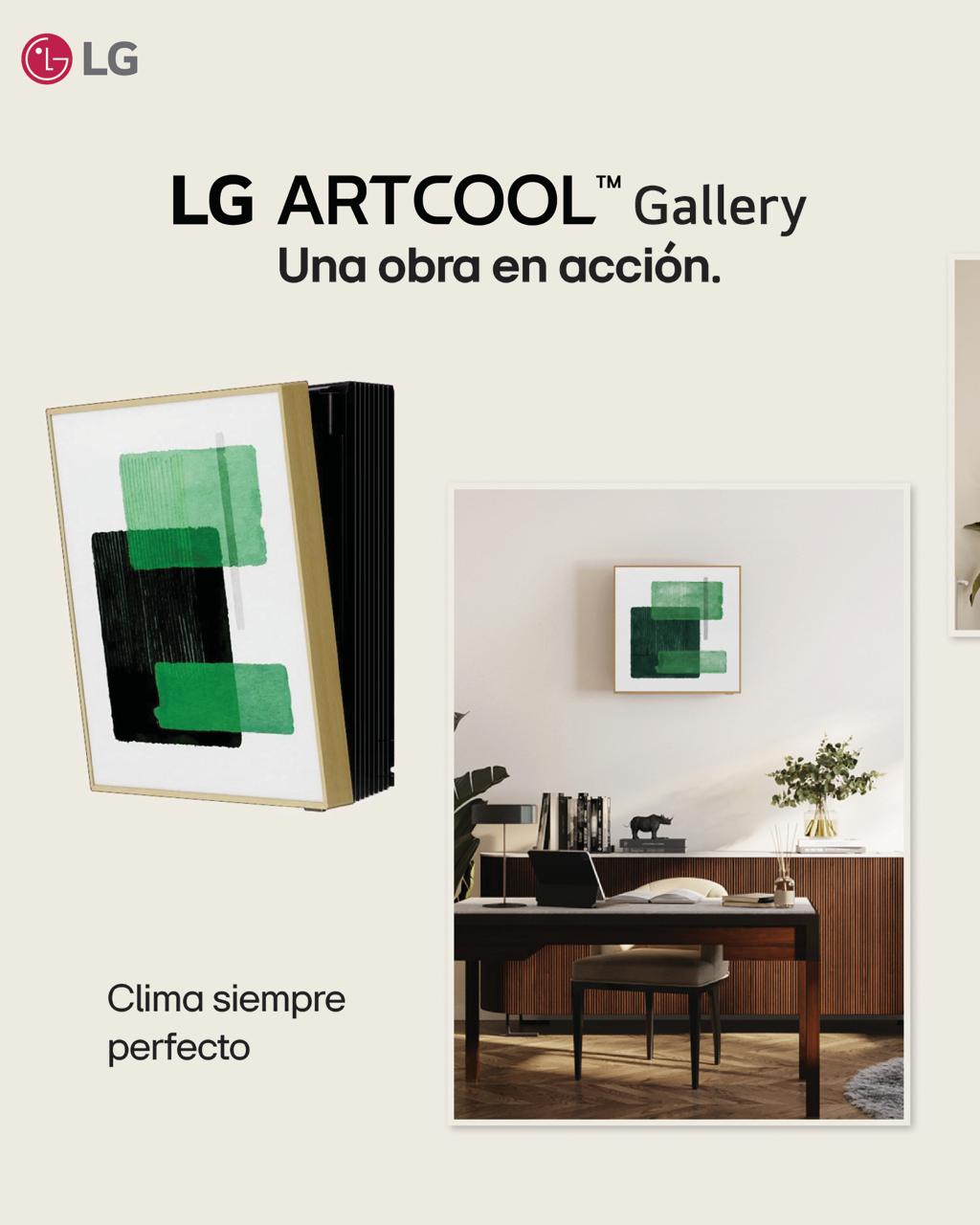 LG PRESENTA AL MERCADO VENEZOLANO SU INNOVADOR AIRE ACONDICIONADO ARTCOOL GALLERY